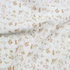 Trois Kilos Sept                    Lot de 3 Langes    Beige