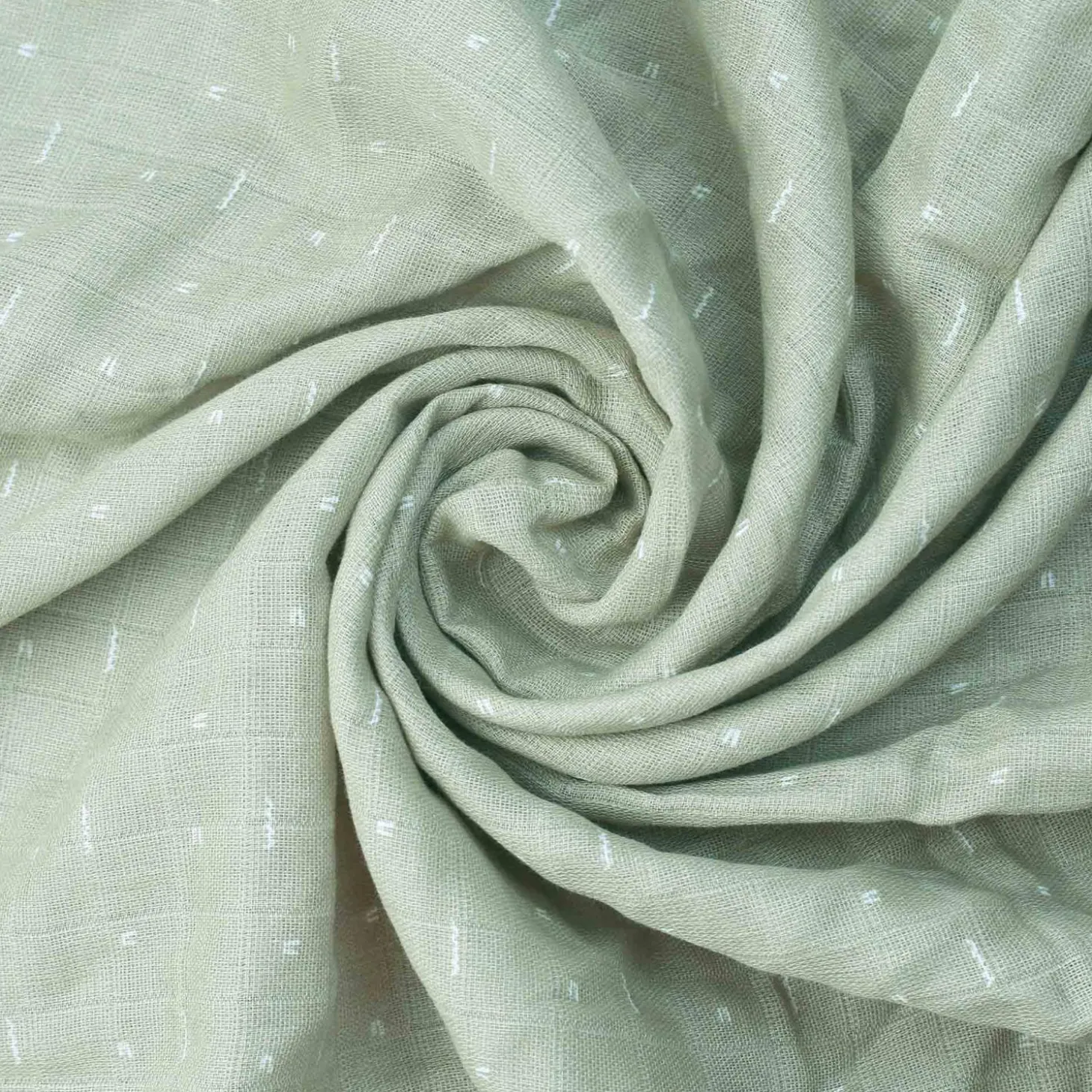 Trois Kilos Sept Lot 3 Langes Olive 70x70 cm