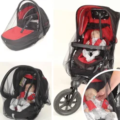 Trois Kilos Sept                    MOUSTIQUAIRE  ZIPPEE 3 EN 1    Noir