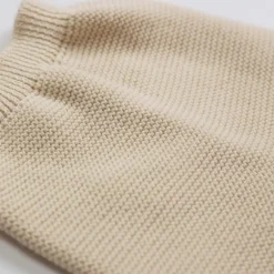 Trois Kilos Sept Pantalon en maille Sable 0-1 mois
