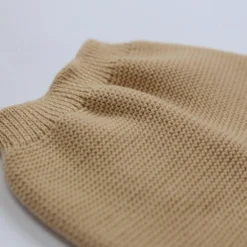 Trois Kilos Sept Pantalon en maille Caramel 0-1 mois