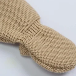 Trois Kilos Sept Pantalon en maille Caramel 0-1 mois