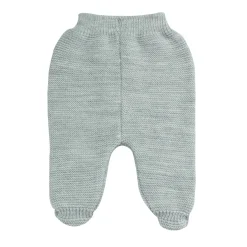 Trois Kilos Sept                    Pantalon Maille    Gris Chiné            0-1 mois