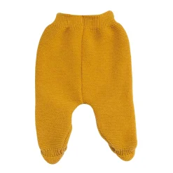 Trois Kilos Sept                    Pantalon Maille    Moutarde            0-1 mois