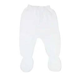Trois Kilos Sept                    Pantalon tricot    Blanc            0-1 mois