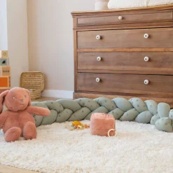 Trois Kilos Sept Peluche Lapin Hop Terre De Sienne 45 cm
