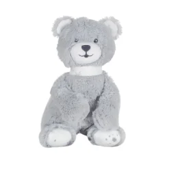 Trois Kilos Sept                    Peluche Musicale N'Ours Ours Martin Et Ses Copains    Blanc Et Gris