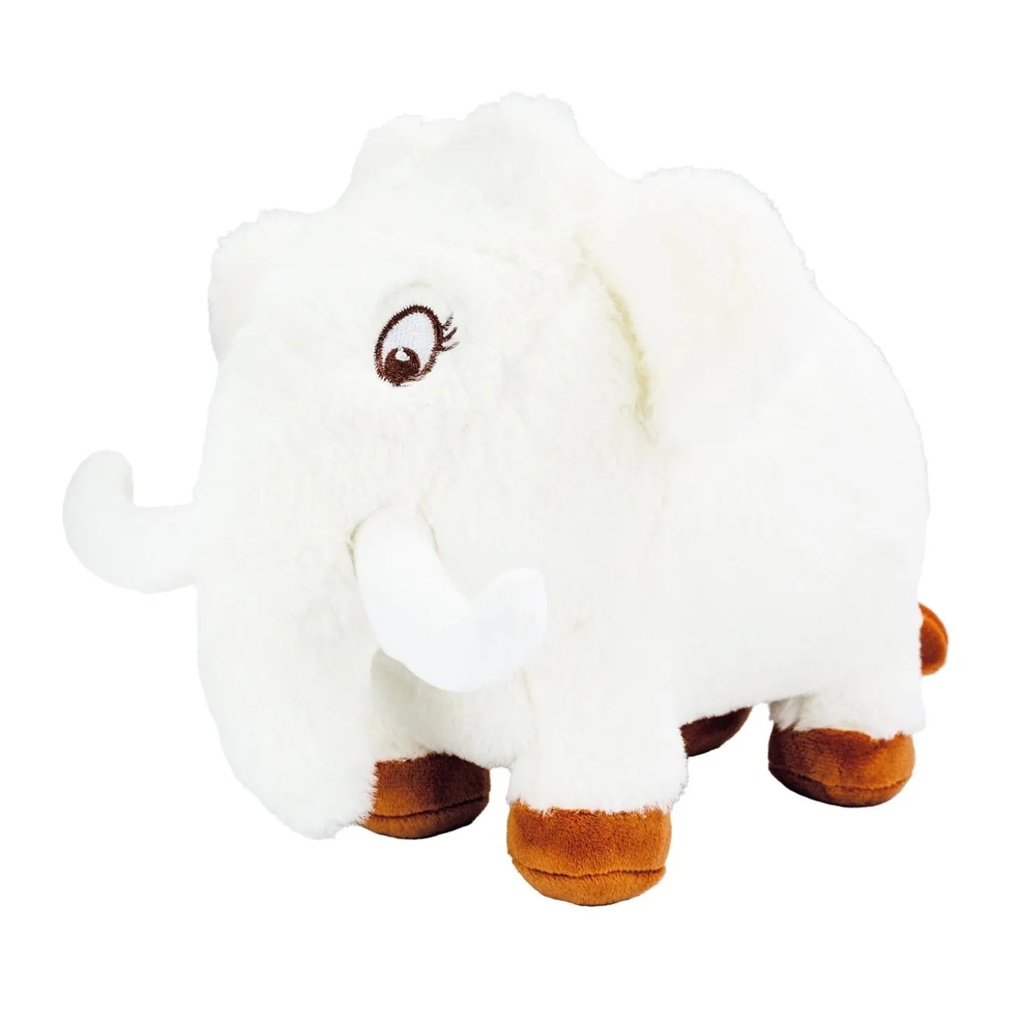 Trois Kilos Sept Peluche musicale Mammouth Écru 3-6 mois