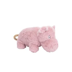 Trois Kilos Sept Peluche musicale Hipppo Vieux Rose