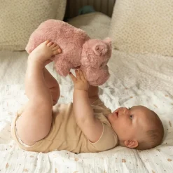 Trois Kilos Sept                    Peluche musicale    Hipppo Vieux Rose