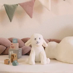 Trois Kilos Sept Peluche musicale mouton Wooly Ecru