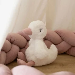 Trois Kilos Sept                    Peluche musicale    Oie Ecru / Vieux Rose