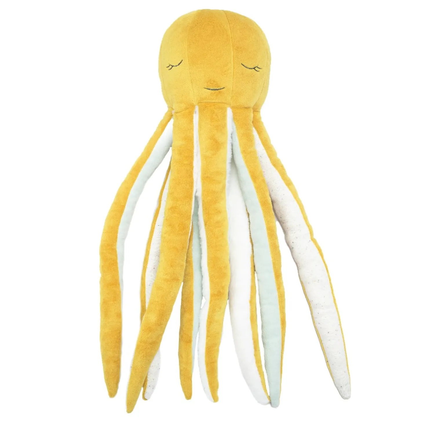 Trois Kilos Sept Peluche poulpe Ocre