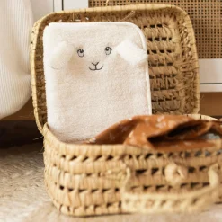 Trois Kilos Sept Protege carnet sante Wooly Ecru