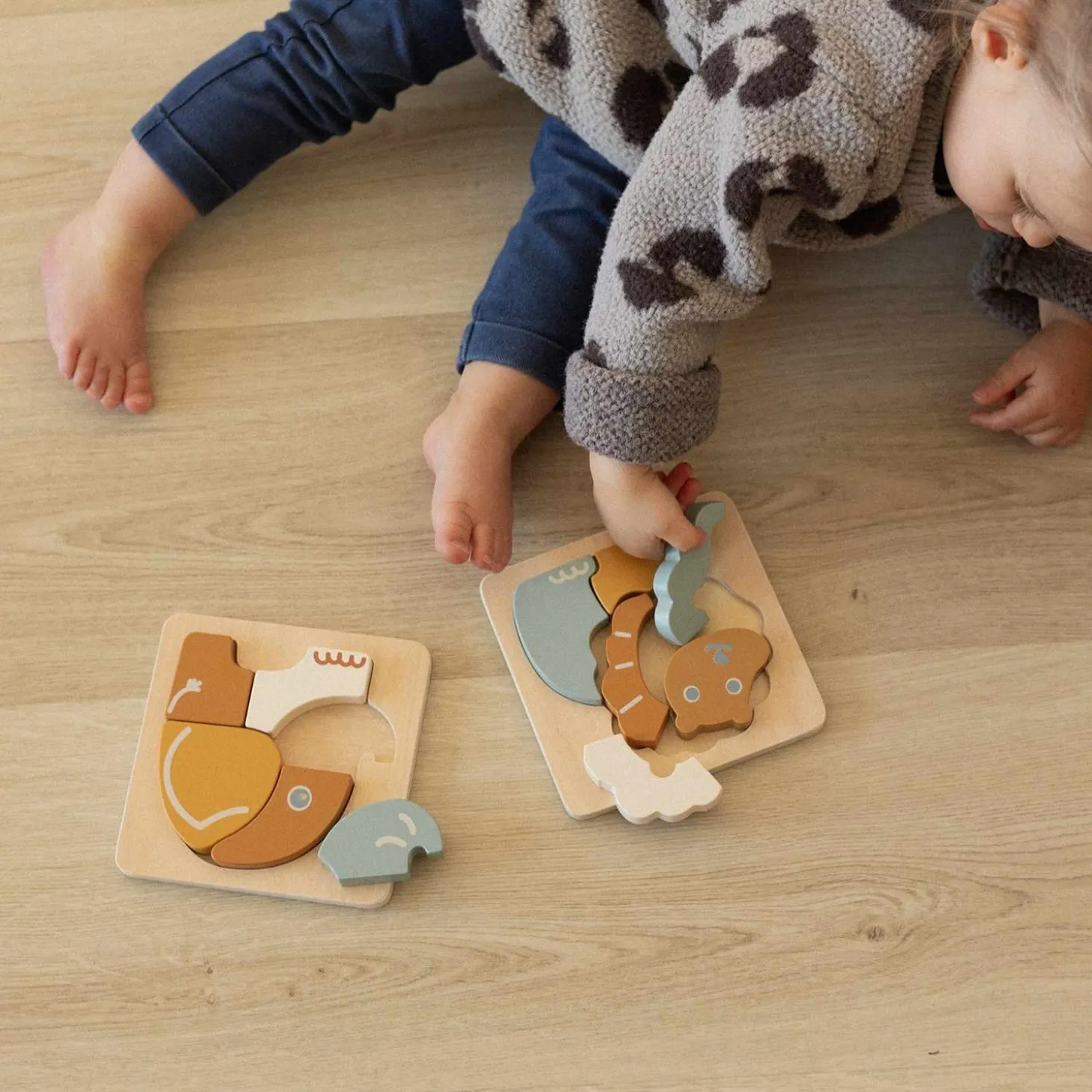 Trois Kilos Sept Puzzles x2 Multicolore