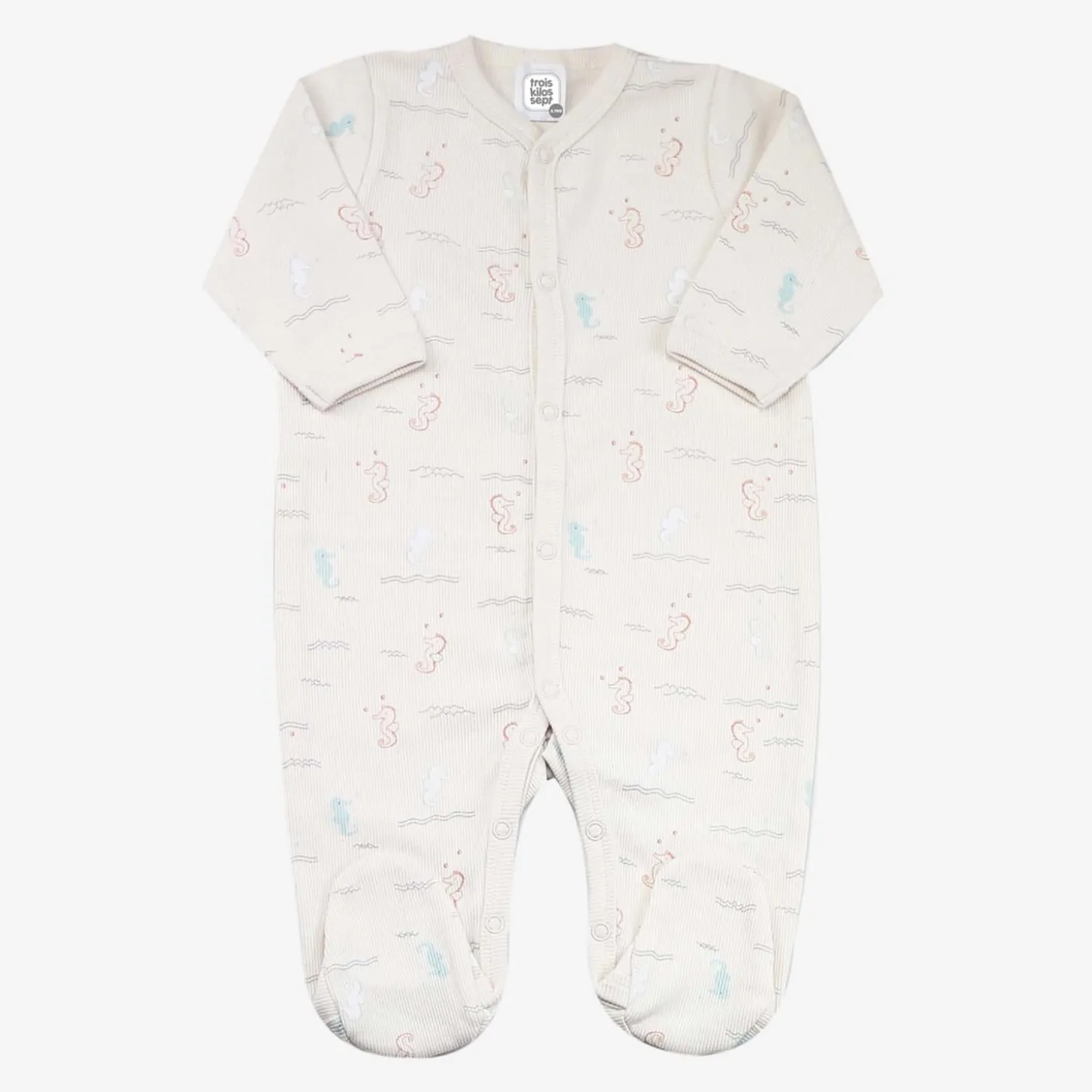 Trois Kilos Sept Pyjama Cotele Assortie 6 mois