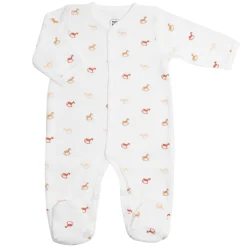 Trois Kilos Sept                    Pyjama Dors-Bien Bascules Chevaux    Ecru