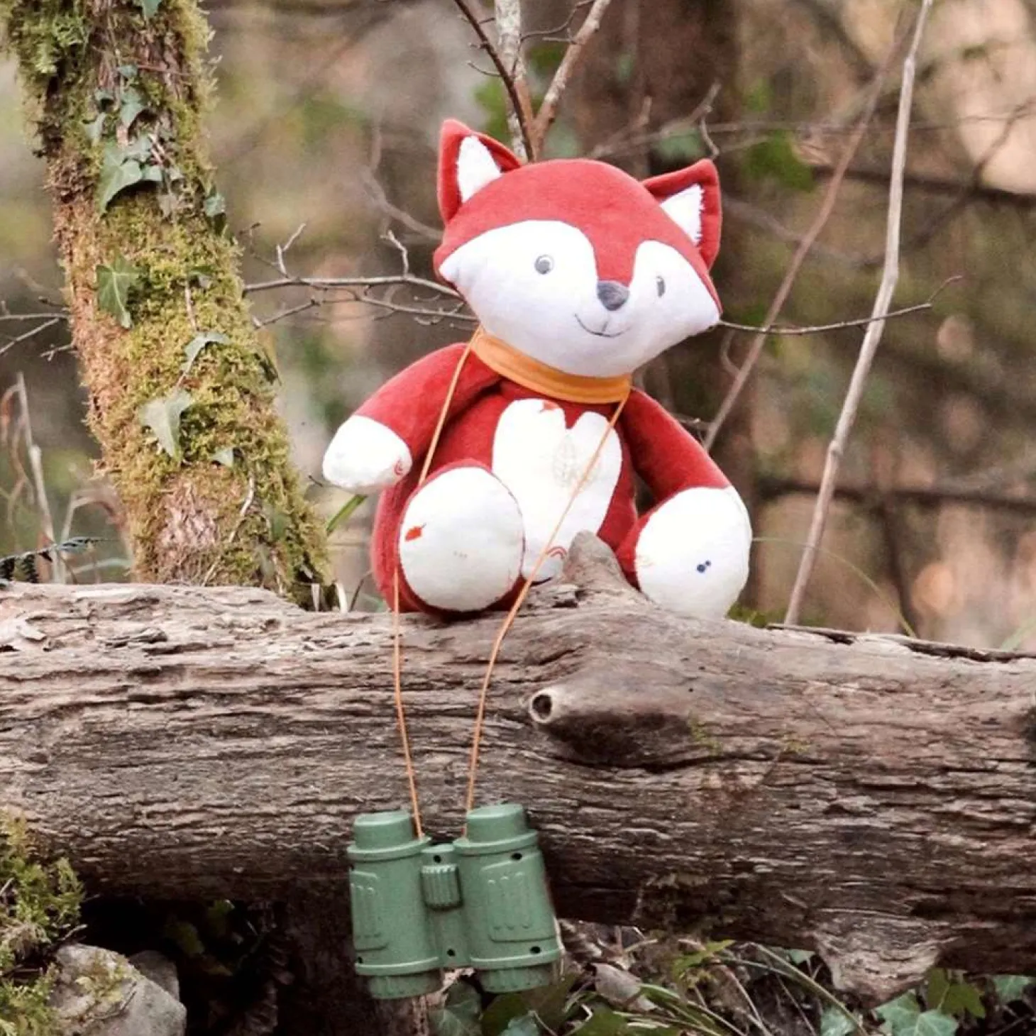 Trois Kilos Sept Renard musicale Cache cache en fôret