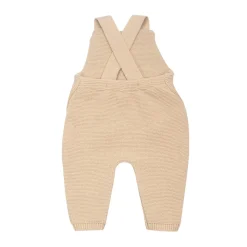 Trois Kilos Sept Salopette Maille Caramel 1-3 mois