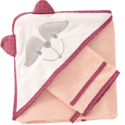 Trois Kilos Sept                    SET DE BAIN    Blanc/Rose