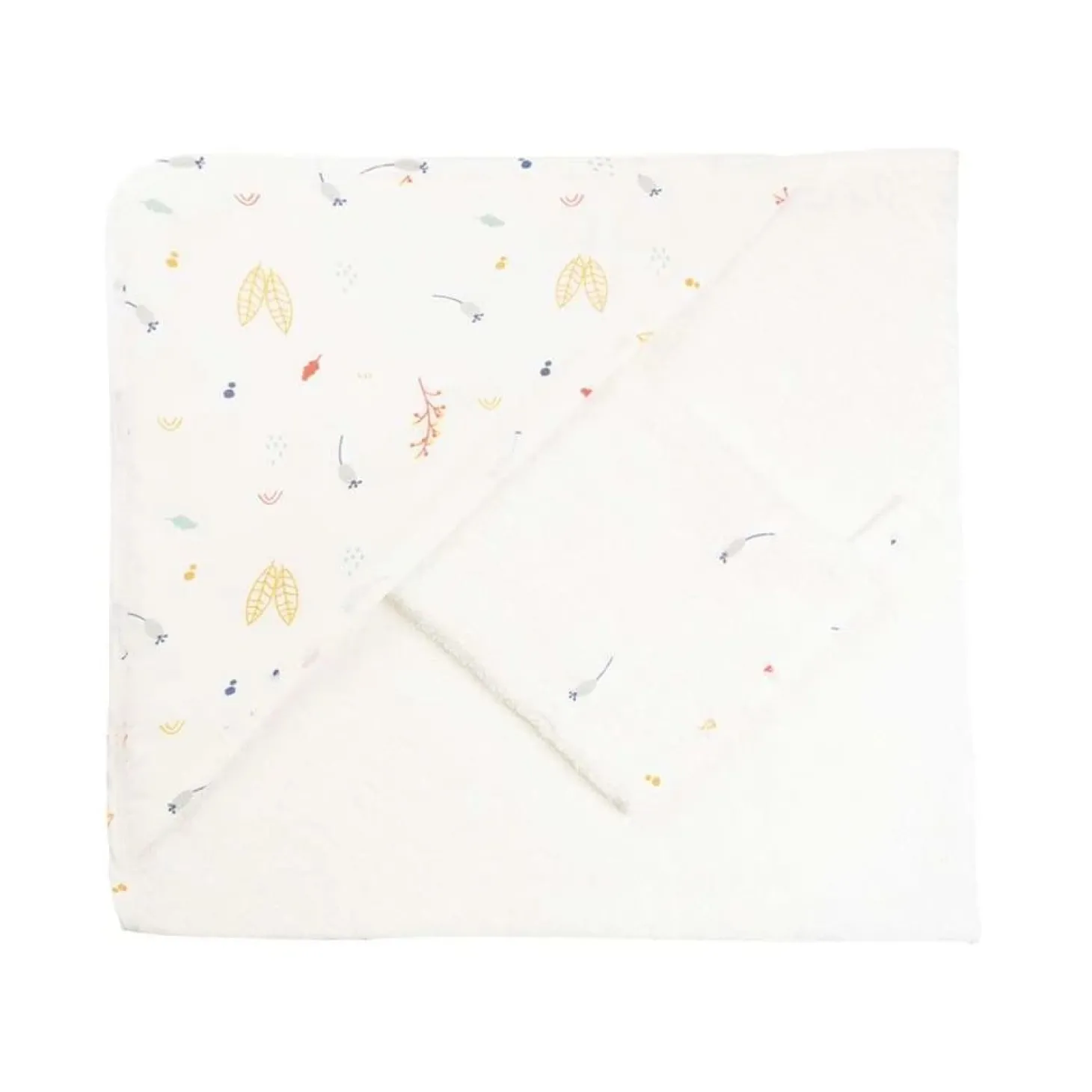 Trois Kilos Sept Set de bain Cache cache en fôret 70x70 cm