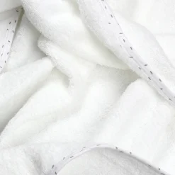 Trois Kilos Sept                    Set de Bain Mini Nous    Blanc            70x70 cm