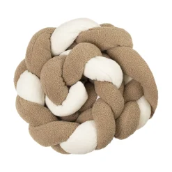 Trois Kilos Sept Tresse Decorative Ours Björn Ecru / Moka 200 cm