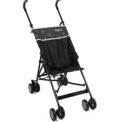 Trottine                    Poussette canne fixe Cantor    Noir étoile