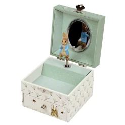 Trousselier Boîte à musique Cube Peter Rabbit - Libellule Vert