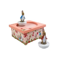 Trousselier                    Boîte à musique Cube Peter Rabbit© Fraises    Rose