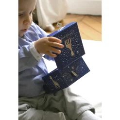 Trousselier                    Boîte à musique Sophie La Girafe Milky Way    Bleu