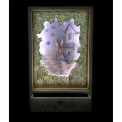 Trousselier Dancing Musical Veilleuse Little Grey Rabbit© VERT