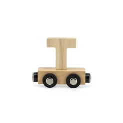 Tryco                    Lettre Train Naturel Lettre T    Bois Naturel