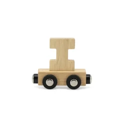 Tryco                    Lettre Train Naturel Lettre I    Bois Naturel