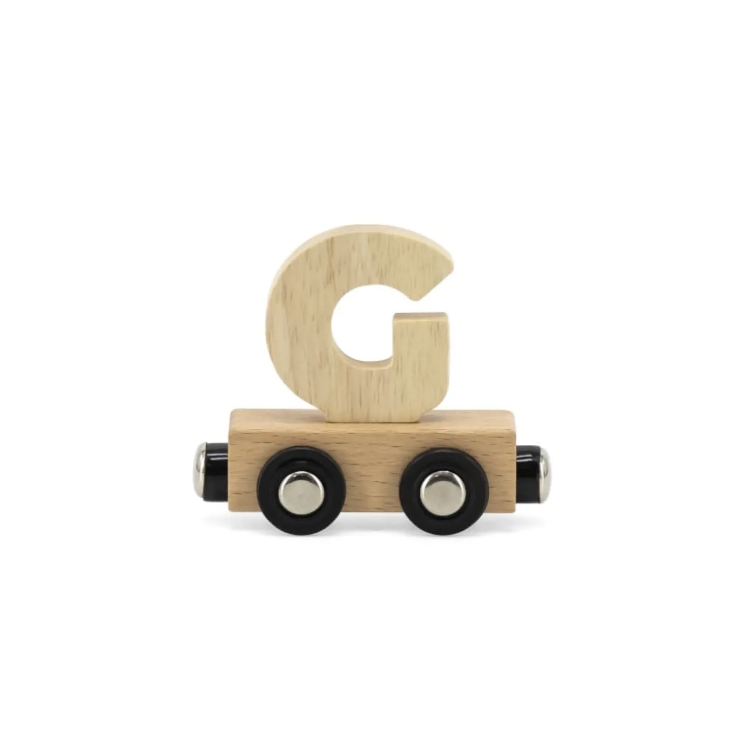 Tryco Lettre Train Naturel Lettre G Bois Naturel