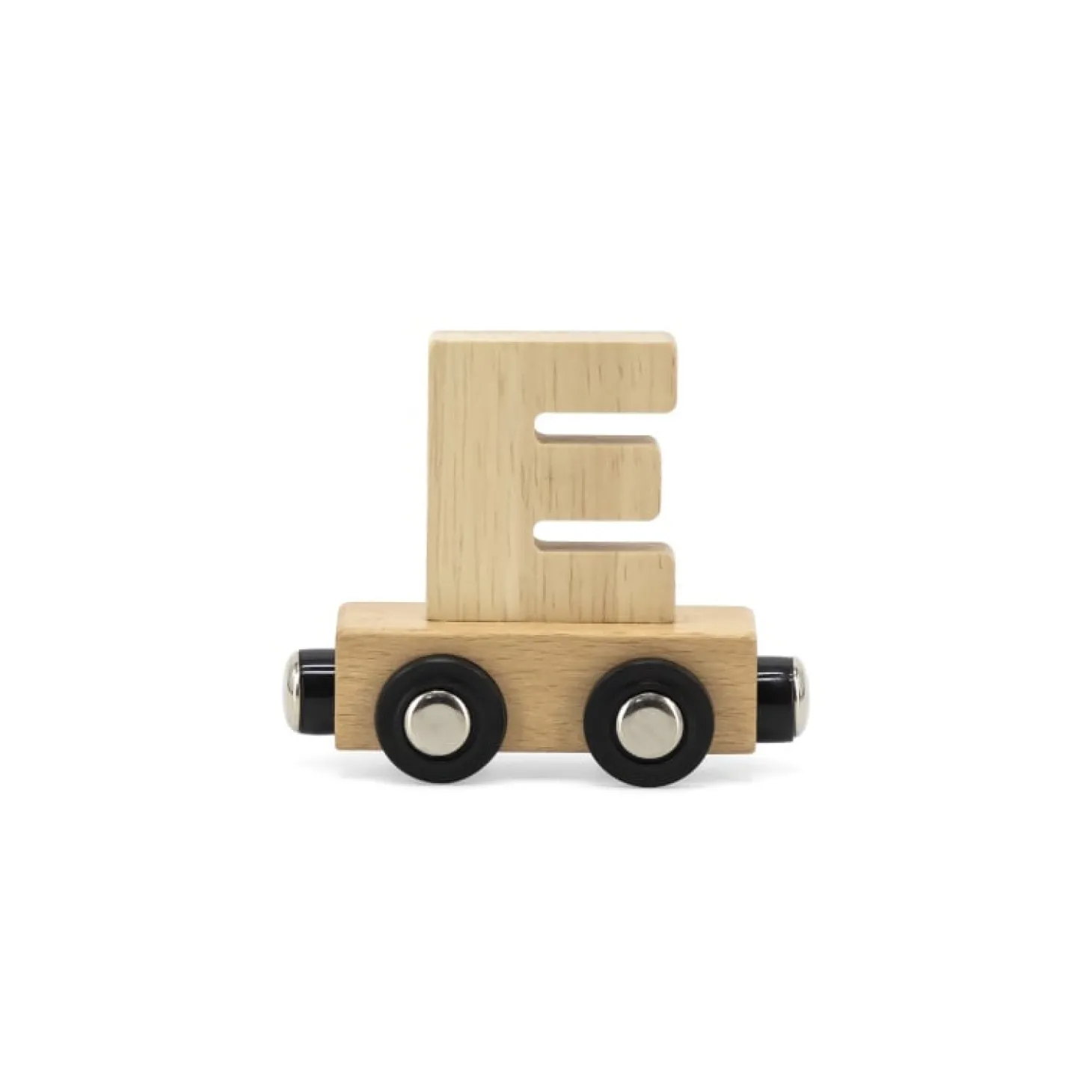 Tryco Lettre Train Naturel Lettre E Bois Naturel
