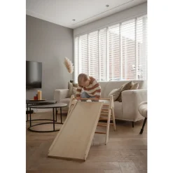 Tryco                    Triangle d'escalade en bois avec rampe    Bois