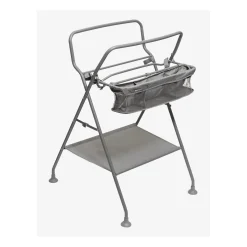 Twistshake Kit bain de luxe Baignoire + Pied + coussin + rinceur Gris Gris