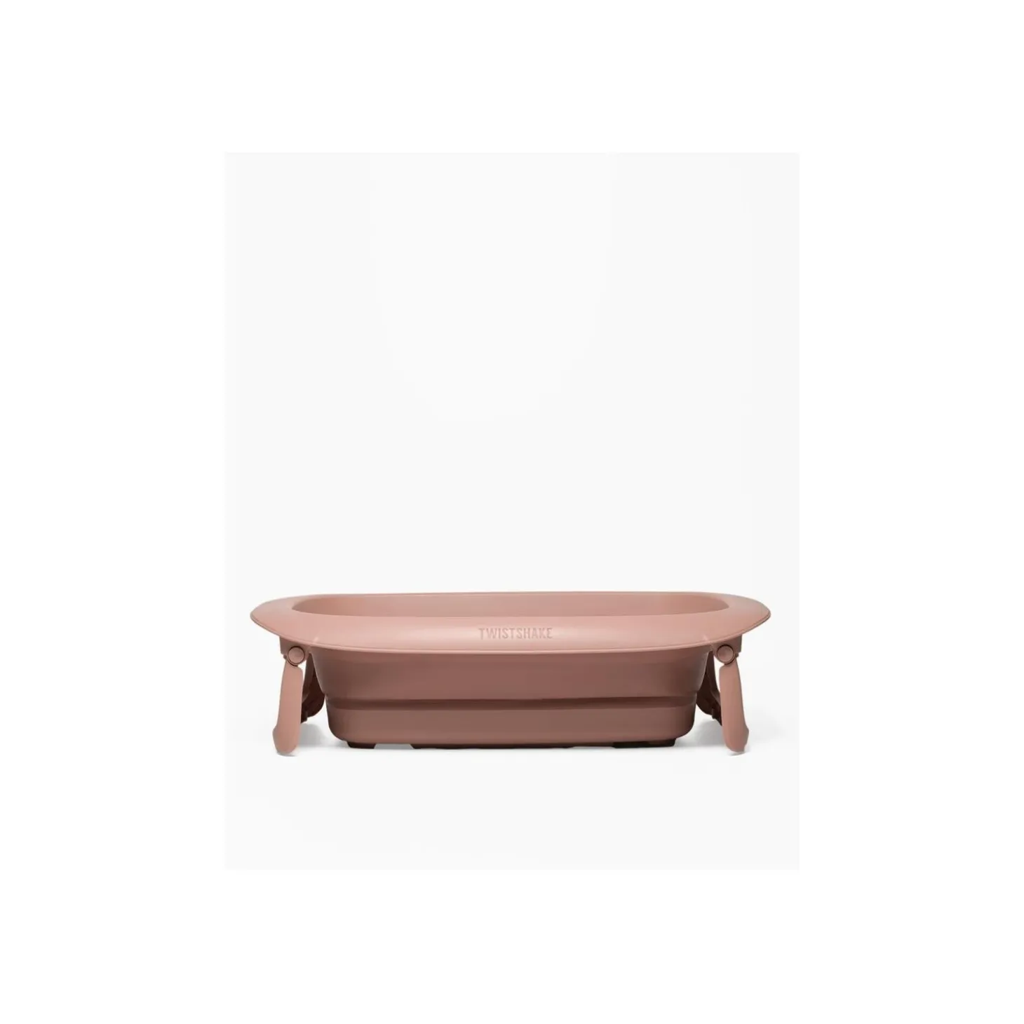 Twistshake Kit bain de luxe Baignoire + Pied + coussin + rinceur Rose Délavé
