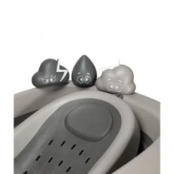 Twistshake                    Kit de bain luxueux V2    gris délavé