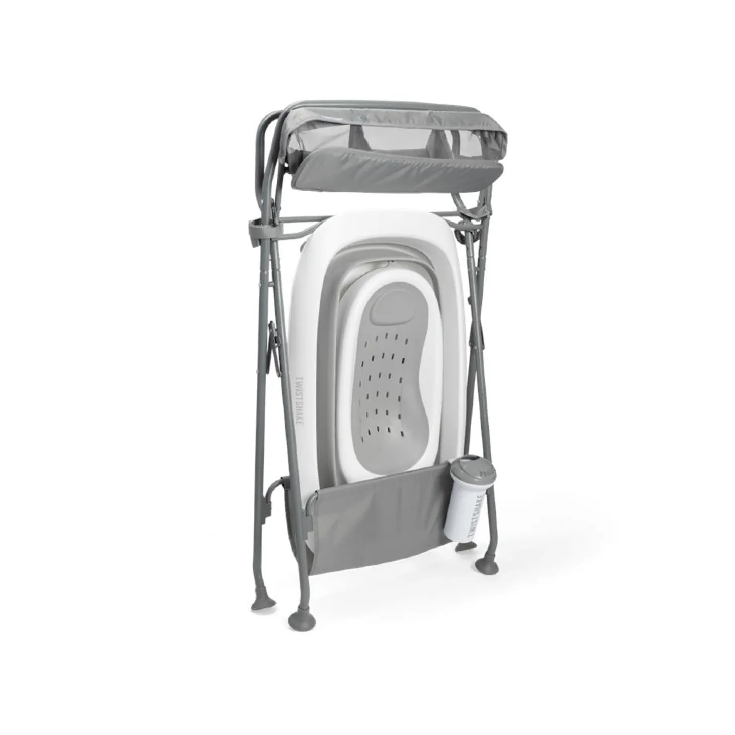 Twistshake Kit de bain luxueux V2 Gris Pastel
