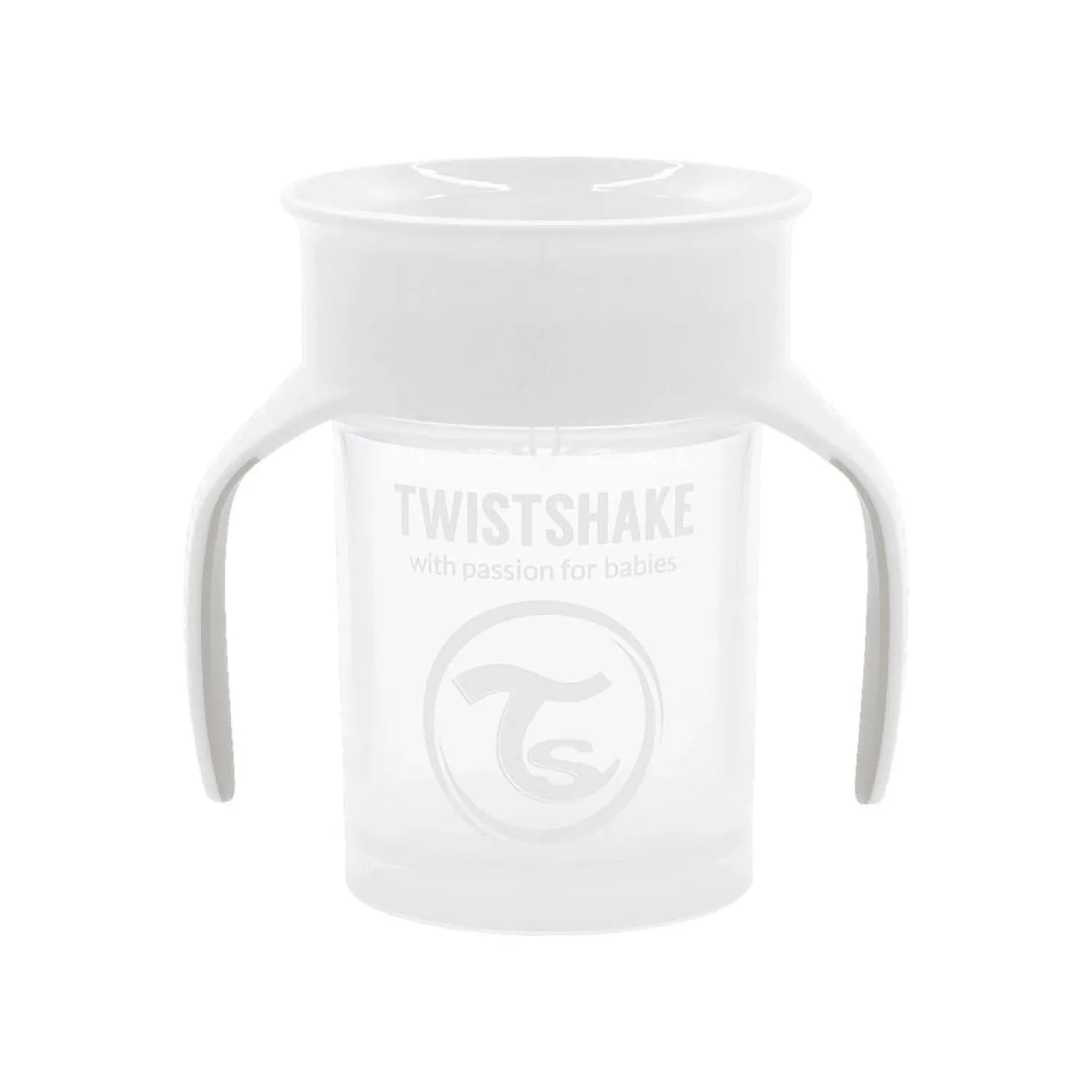 Twistshake Tasse 360 Blanc 6 mois