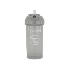Twistshake                    Tasse à paille    Pastel Gris            360 ml