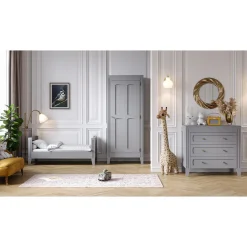 Vox Armoire 1 porte Milenne Gris Clair