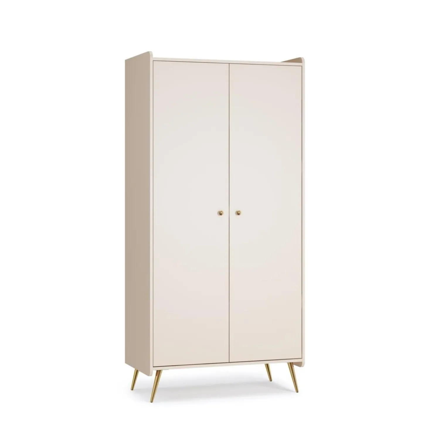 Vox Armoire à 2 portes Lunea Sable Beige