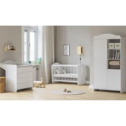 Vox Armoire 2 portes Megeve Blanc