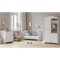 Vox                    Armoire 2 portes Megeve     Blanc