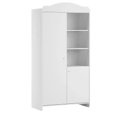 Vox                    Armoire 2 portes Megeve     Blanc