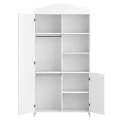 Vox                    Armoire 2 portes Megeve     Blanc
