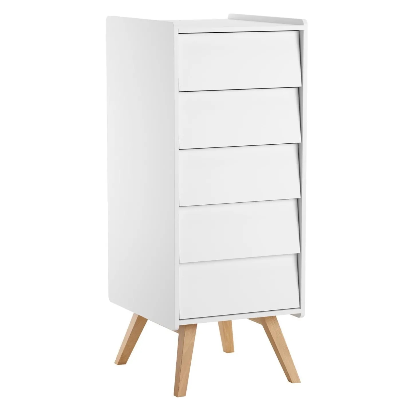 Vox Chiffonier Vintage Blanc/chêne